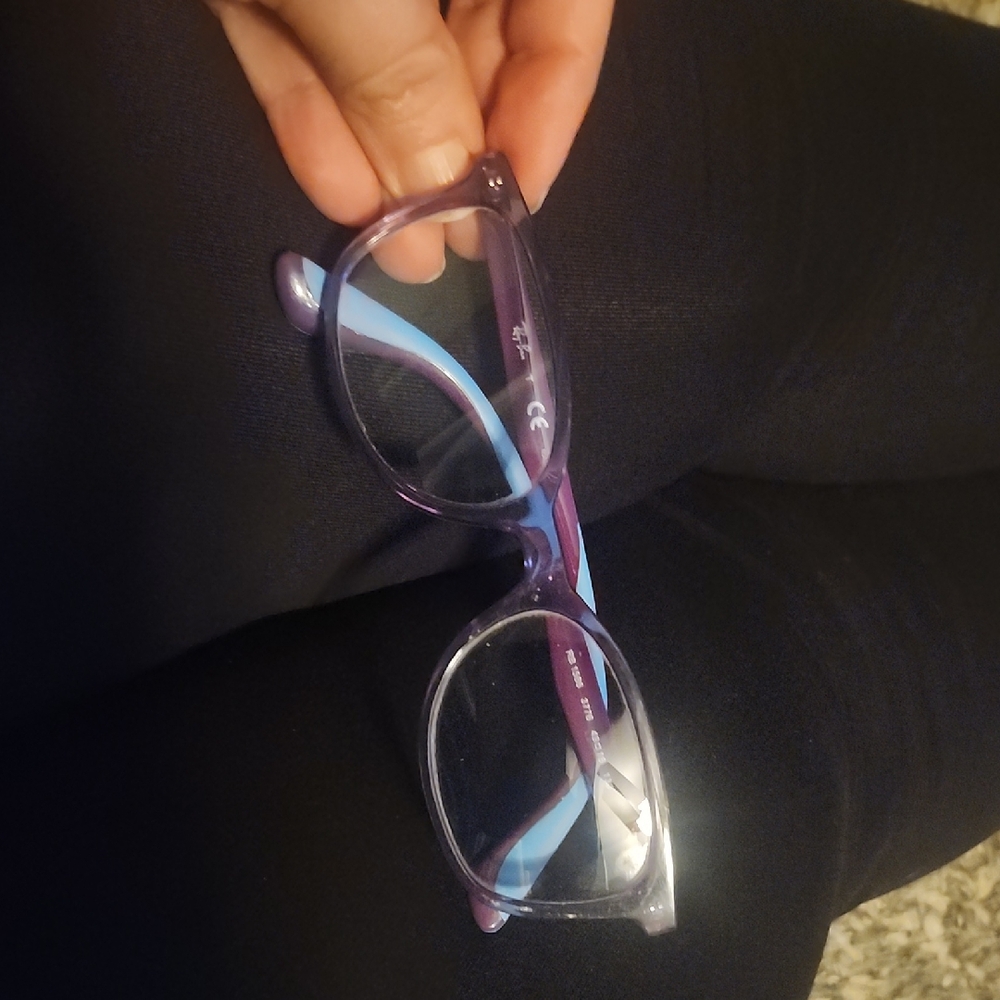 Purple and Blue Glasses